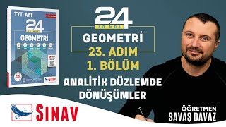 Doğrunun Analitik İncelenmesi  TYT AYT Geometri  23 Adım  1 Bölüm [upl. by Tosch]