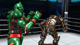 REAL STEEL THE VIDEO GAME  ASHRA vs PALLADIUS [upl. by Gussman]