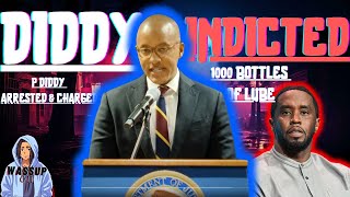 P DIDDY ARREST WARRANT ISSUED  FULL UNSEALED INDICTMENT BREAKDOWN P DIDDY NEWS UPDATE [upl. by Aryas]