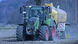 Fendt Vario auf Hektarjagd  Gülleausbringung  AuFvObb [upl. by Oiruam]