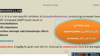 دواء امينوفلين Aminophylline  امجد عدنان [upl. by Bandeen591]