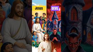 Jesus with Kids or Devil House Jesus or Devil Choose correctly [upl. by Iarised]