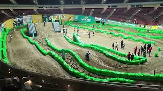 ADAC Supercross Dortmund 2024 Training der Kids [upl. by Saddler]