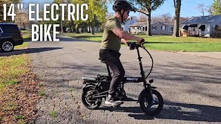 Favoto 14quot Folding Electric Bike [upl. by Hsreh]