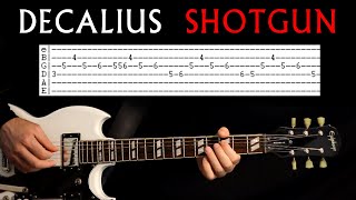 Decalius Shotgun DSBM Guitar Lesson  Guitar Tab  Guitar Tabs  Guitar Chords  Guitar Cover [upl. by Yleve]