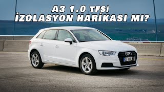 Audi A3 10 TFSi Makyajlı Manuel Sportback Dynamic  İzolasyon Harikası Mı  İnceleme [upl. by Joli200]