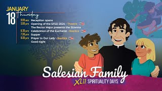 18 JANUARY 2024  AFTERNOON  SALESIAN FAMILY SPIRITUALITY DAYS 2024 [upl. by Leoy]