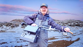 First Ice Fishing For MOUNTAIN MONSTERS 10000 Ft Above Sea Level [upl. by Ilbert]