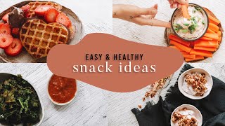 easy amp healthy snack ideas 🌼 [upl. by Dihsar580]