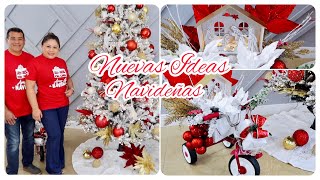 COMO DECORAR TU ARBOL PARA NAVIDAD Y TU PIE DE ARBOL  DIY CON POCO DINERO [upl. by Minny452]