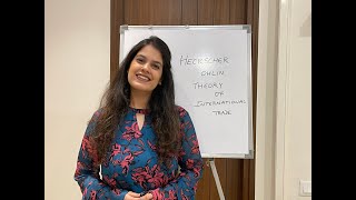 HeckscherOhlin Theory of International Trade by Vidhi Kalra [upl. by Mich]