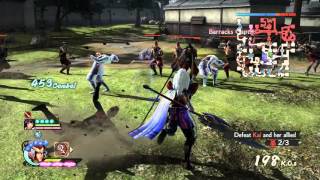 Samurai Warriors 4 II  Naomasa Ii and Naotora Ii [upl. by Norrag]