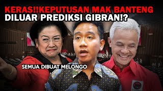 SEMUA MELONGOKEPUTUSAN MENGEJUTKAN BU MEGA DILUAR PREDIKSI GIBRAN [upl. by Annawot]