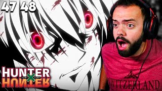 KURAPIKA VS UGOGIN IS PEAK  Hunter x Hunter Episodes 47 amp 48 Reaction [upl. by Ainerbas]