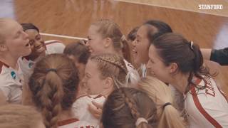 Stanford Womens Volleyball NCAA Tournament LookBack [upl. by Aissert]