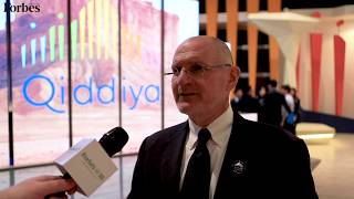 Michael Reininger CEO of Qiddiya Explains Where His Giga Projects in Saudi Arabias Vision 2030 [upl. by Aynodal]