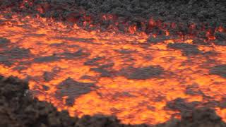 Fast Flowing Lava at Pacaya volcano Guatemala [upl. by Raynor]