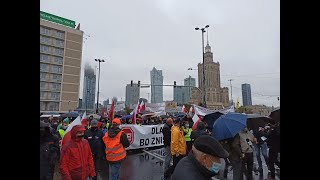 quotPiątka Kaczyńskiegoquot Protest rolników 13102020 [upl. by Amairam477]