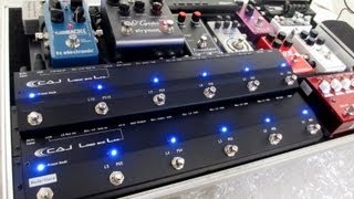 【lukefujiwara Pedalboard System】DEMO by Ryota Akizuki [upl. by Enoed]