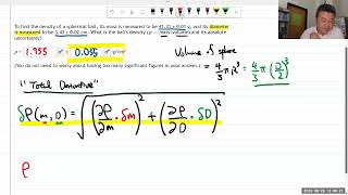 Physics 4A  Units and Measurement  Calculation with Uncertainty [upl. by Leipzig]