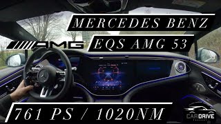 Mercedes Benz EQS AMG 53 4MATIC 🛸 STAR WARS [upl. by Tychonn]