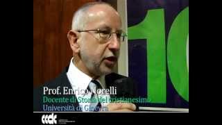 CCDC 17  Intervista al Prof Enrico Norelli [upl. by Hafinah720]