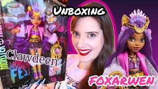 Clawdeen Wolf Monster Fest Unboxing FoxArwen November 2024 [upl. by Fraser62]