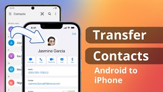 2 Ways How to Transfer Contacts from Android to iPhone After Setup 2023 [upl. by Ayotal415]