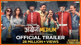 Angrezi Medium  Official Trailer  Irrfan Kareena Radhika  Dinesh Vijan  Homi Adajania [upl. by Anned485]