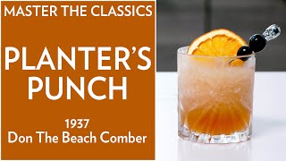 Master The Classics Planters Punch 1937 Don The Beachcomber [upl. by Sherlocke]