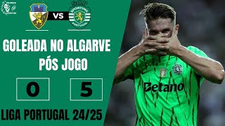 SPORTING GOLEIA E SEGUE A TODO O GÃS  O RESUMO DE FARENSE 05 SPORTING  PÃ“S JOGO LIGA PORTUGALðŸŸ¢âšªðŸ¦ [upl. by Hadria]