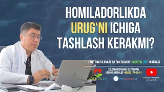 Homiladorlikda ichiga boshanish kerakmi  Homiladorlida jinsiy aloqa mumkinmi [upl. by Anaeli]