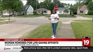 Maple Heights good Samaritan saves woman’s life [upl. by Genisia]