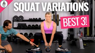 We Discovered the 3 BEST Squat Variations for Women [upl. by Kina]