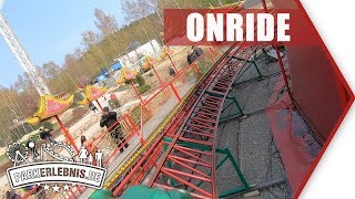 Drachen Höhle OnRide FreizeitLand Geiselwind Achterbahn  MitfahrVideo POV [upl. by Atworth371]