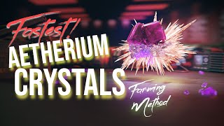 MWZ Best Aetherium Crystal FARMING METHOD SOLO How to Get High ticket items amp Gold Schematics [upl. by Zarla]