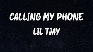 Lil Tjay  Calling My Phone Lyrics [upl. by Kempe]