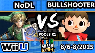 SSC  NoDL Link vs Bullshooter Villager SSB4 Pools  Smash Wii U  Smash 4 [upl. by Leftwich678]