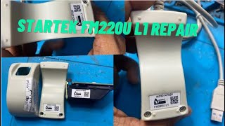 How to repair startek Fm220u L1 Finger print device  Scanner repair L1 Fingerprint devic repairing [upl. by Edmonda]