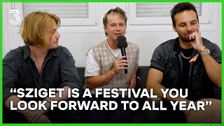 Nothing But Thieves over Sziget de bromance met De Staat en meer  NPO 3FM Op Sziget [upl. by Aleahs]