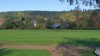 ghetto bird lands at skatepark monson [upl. by Yeltnarb]