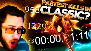 FASTEST KILLS IN CLASSIC THANKS SULFURAS [upl. by Kerrison50]