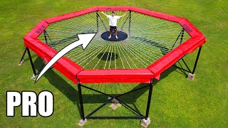 Pro Flipper vs Worlds Most Dangerous Trampoline [upl. by Pinckney984]