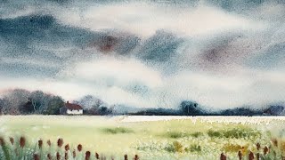 Try This MagicaL TECHNIQUE to Create a FOCAL POINT in Watercolour [upl. by Acitel]