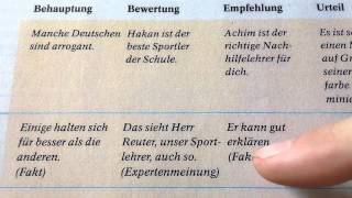 Argumentationsstruktur analysieren  Anleitung und Erklärung [upl. by Marybella936]