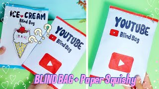 How to Make a BLIND BAG  PAPER SQUISHY  Easy Tutorial [upl. by Assirol651]