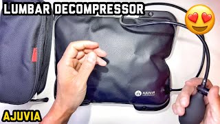 AJUVIA Lumbar Decompressor Relief for Lower Back Pain [upl. by Sethi]