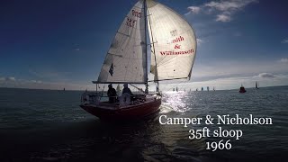 My Classic Boat Camper amp Nicholson 35ft sloop 1966 [upl. by Attenol]