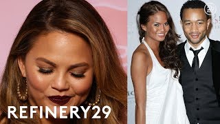 Chrissy Teigen Reacts To Her Iconic Beauty Looks  BeautyCon  Refinery29 [upl. by Dillon960]