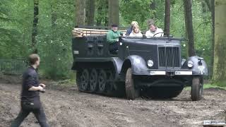 German halftracks at Militracks 2013 [upl. by Iny163]